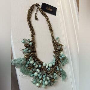 Turquoise Statement Necklace By Ballet NWT